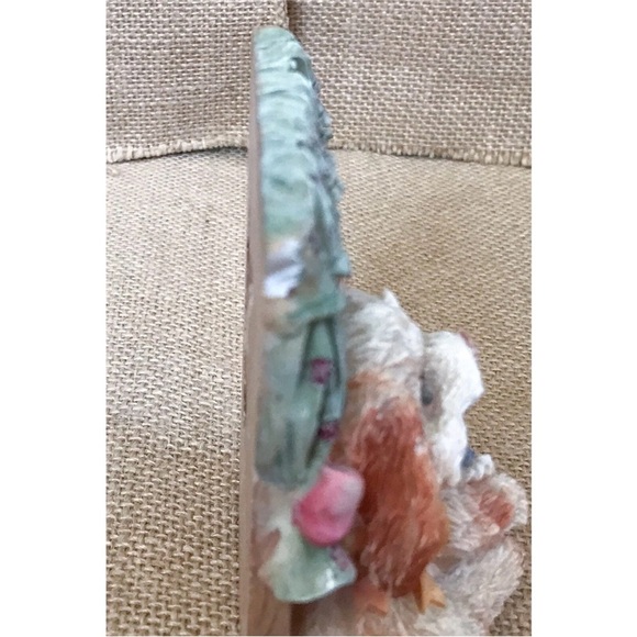 Vintage Dog In Window Resin Figurine Whimsical Kitsch Puppy Love Cottage Core - Picture 3 of 8